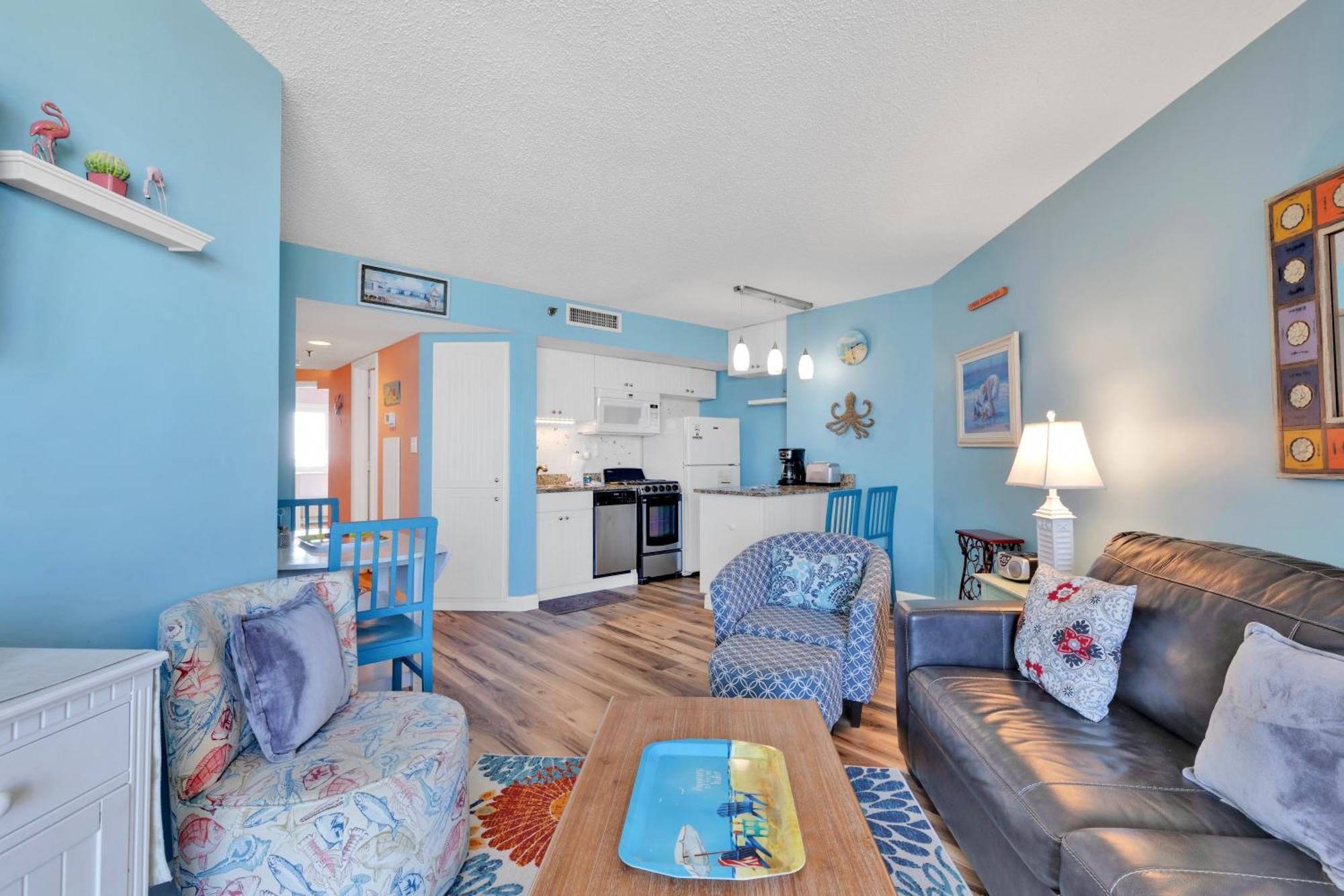 מירטל ביץ' Hosteeva Oceanview Amazing Condo מראה חיצוני תמונה