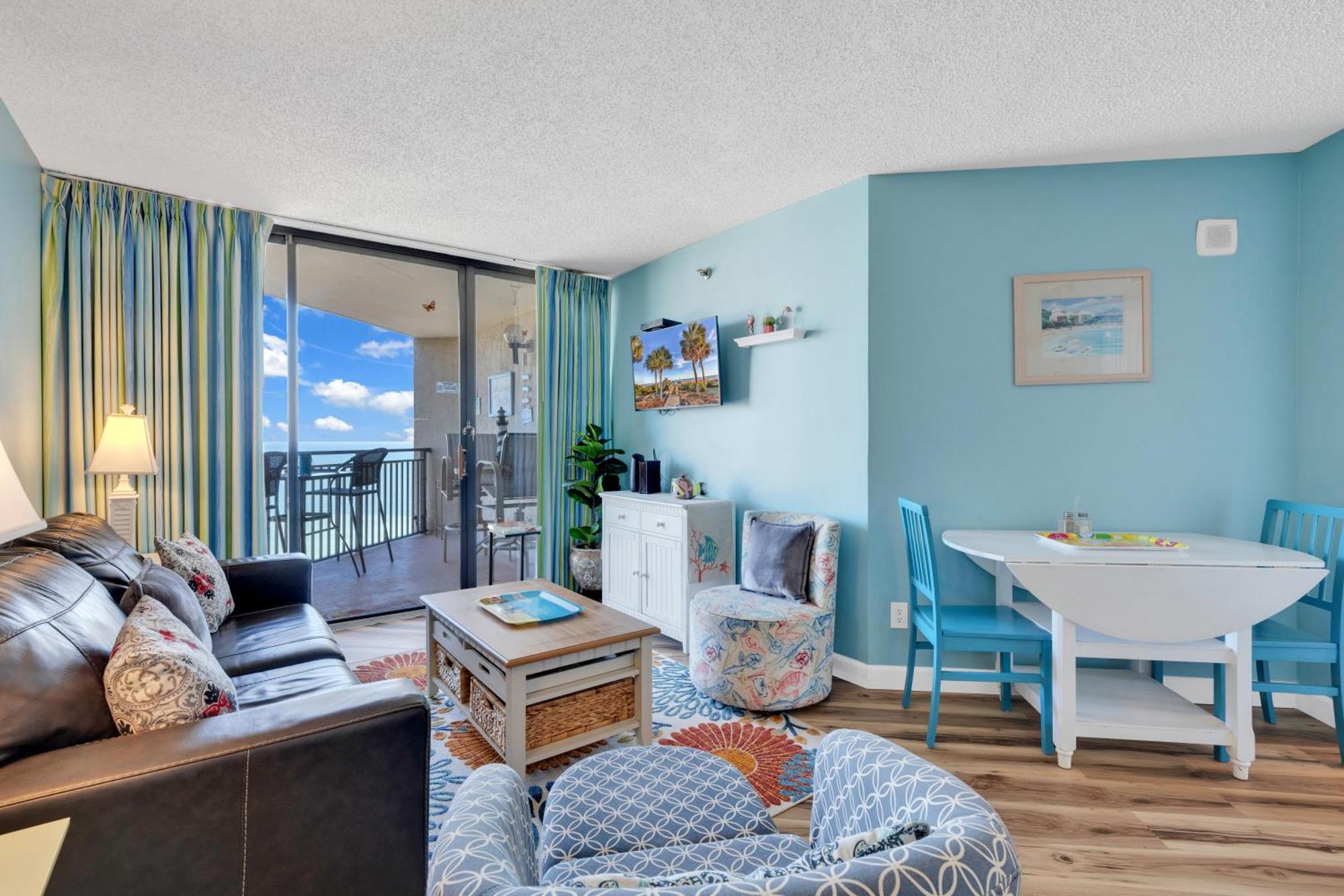 מירטל ביץ' Hosteeva Oceanview Amazing Condo מראה חיצוני תמונה